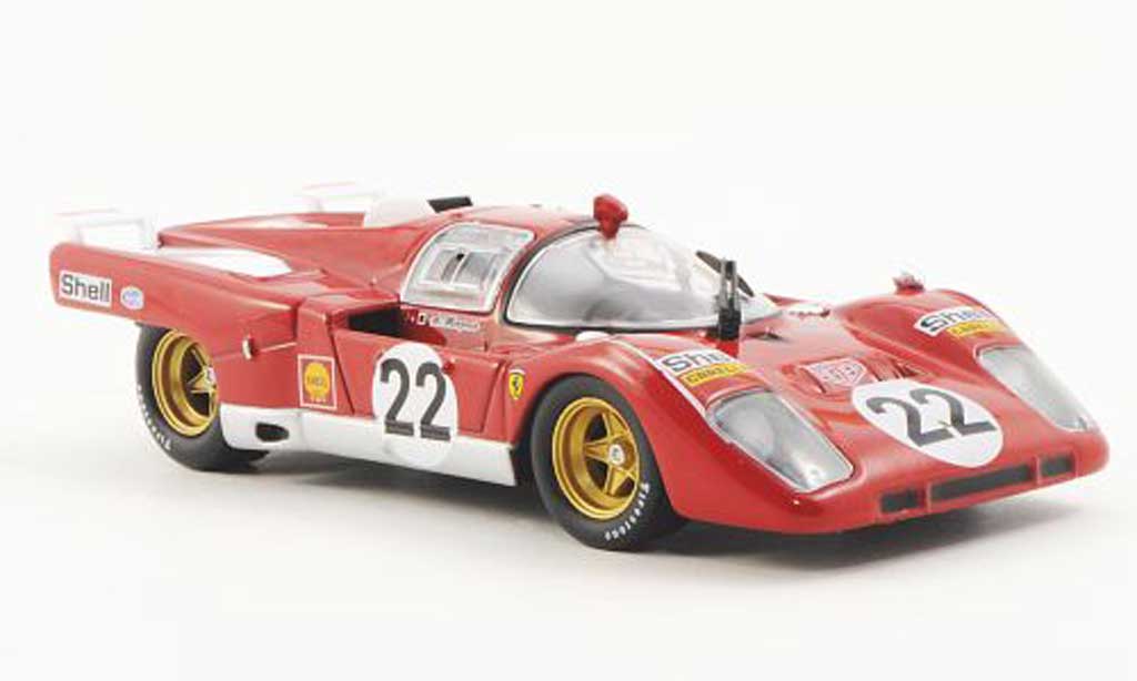 Ferrari 512 M 1/43 Ferrari Racing Collection M 300km Imola A.Merzario 1971 diecast model cars