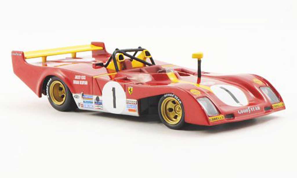 Ferrari 312 P 1/43 Ferrari Racing Collection P 1000km Monza J.Ichx / B.Redman 1973 diecast model cars