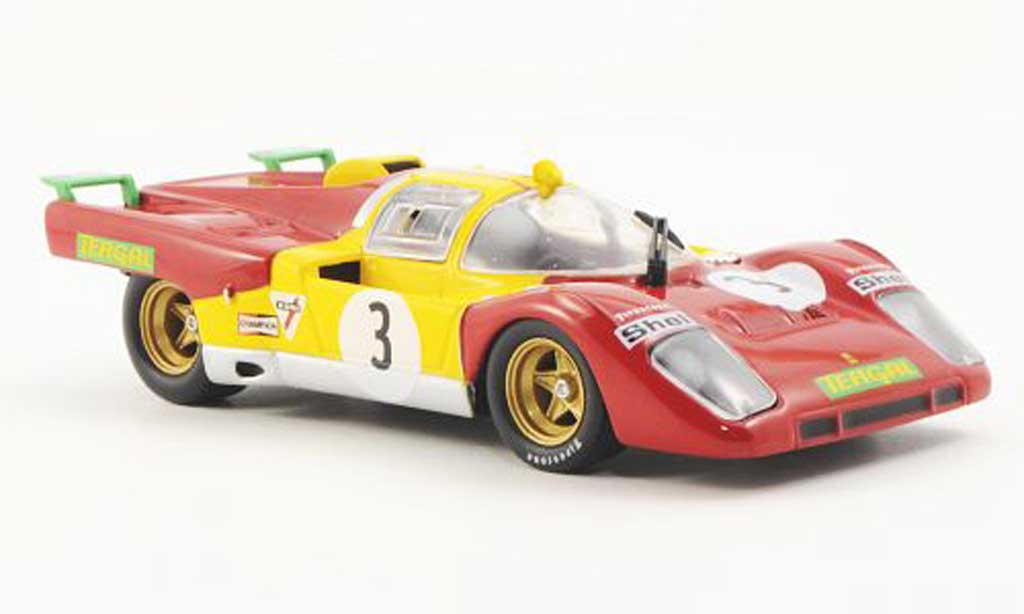 Ferrari 512 M 1/43 Ferrari Racing Collection M 6h Brands Hatch J.Juncadella / D.Hobbs 1971 diecast model cars