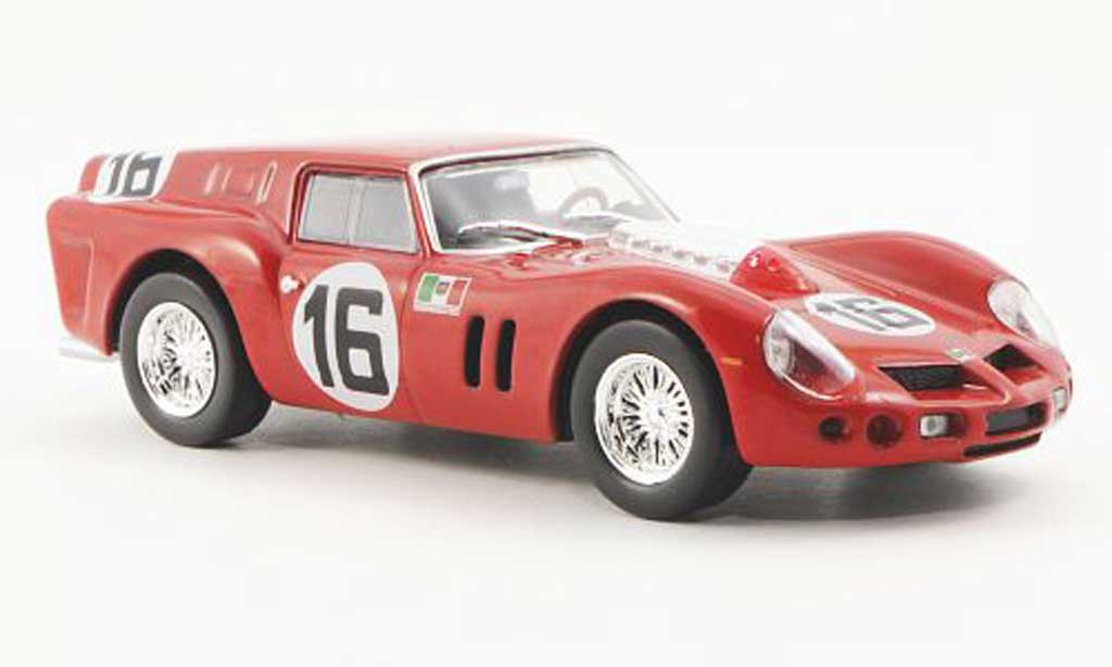 Ferrari 250 GT 1962 1/43 Ferrari Racing Collection GT 1962 Saloontta p.c. Bresdvan 24h Le Mans C.M.Abate / C.Davis diecast model cars