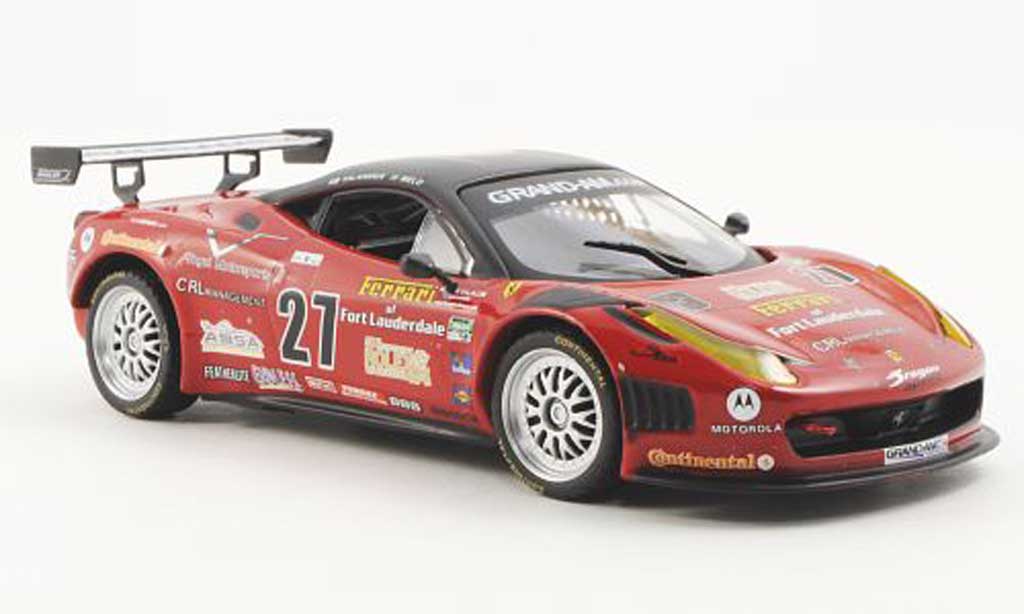 Ferrari 458 Italia 1/43 Ferrari Racing Collection Italia Grand Am Daytona test J.Melo / T.Vilander 2011 diecast model cars