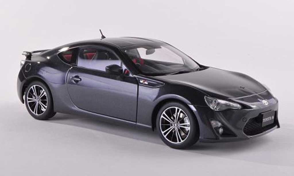 Toyota 86 2012 1/43 Autoart 2012 GT Limited (Asian Version/RHD) black-grey diecast model cars