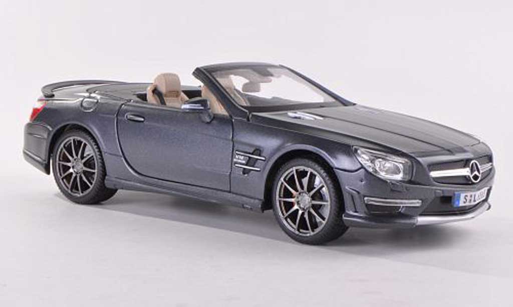 Mercedes Classe SL 65 1/18 Maisto 65 AMG (R231) mattanthrazit 2012 diecast model cars