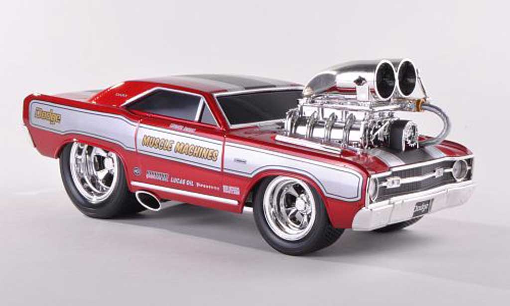 Dodge Dart 1968 1/18 Maisto 1968 Super Stock HEMI red diecast model cars
