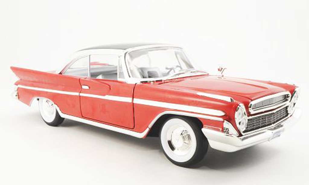 Desoto Adventurer 1/18 Yat Ming red/black 1961 diecast model cars