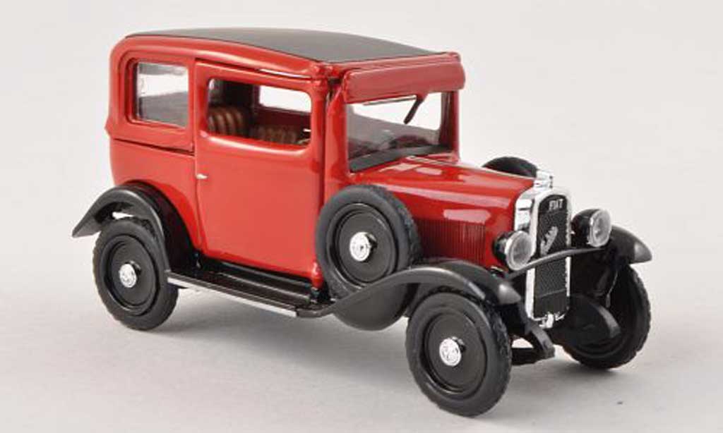 Fiat 508 1/43 Rio Balilla red/black 1932 diecast model cars