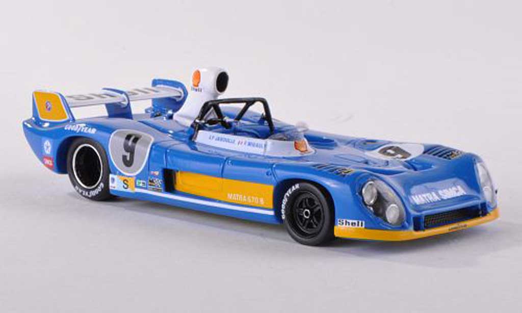 Matra MS670B 1/43 Spark No.9 24h Le Mans 1974 J.P.Jabouille/F.Migault diecast model cars