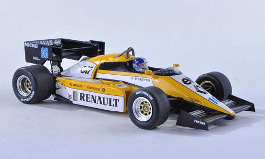 Renault F1 1984 1/43 Spark 1984 RE50 No.16 GP Grande-Bretagne D.Warwick diecast model cars