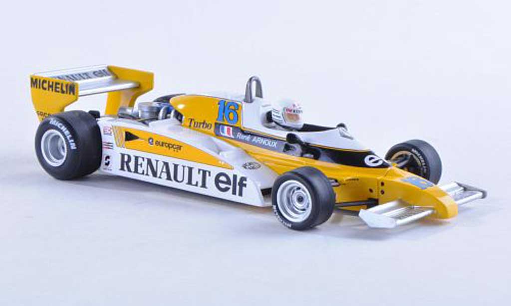 Renault F1 1981 1/43 Spark 1981 RE20 B No.16 GP Argentine R.Arnoux diecast model cars