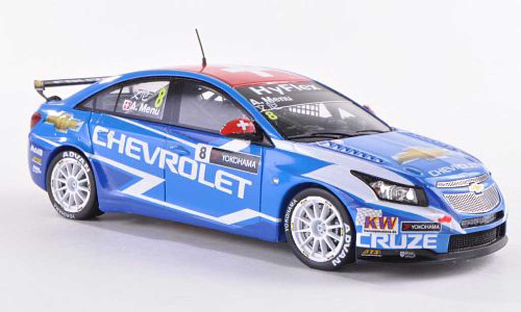Chevrolet Cruze 2012 1/43 Spark 2012 1.6T No.1 A.Menu WTCC Macau diecast model cars