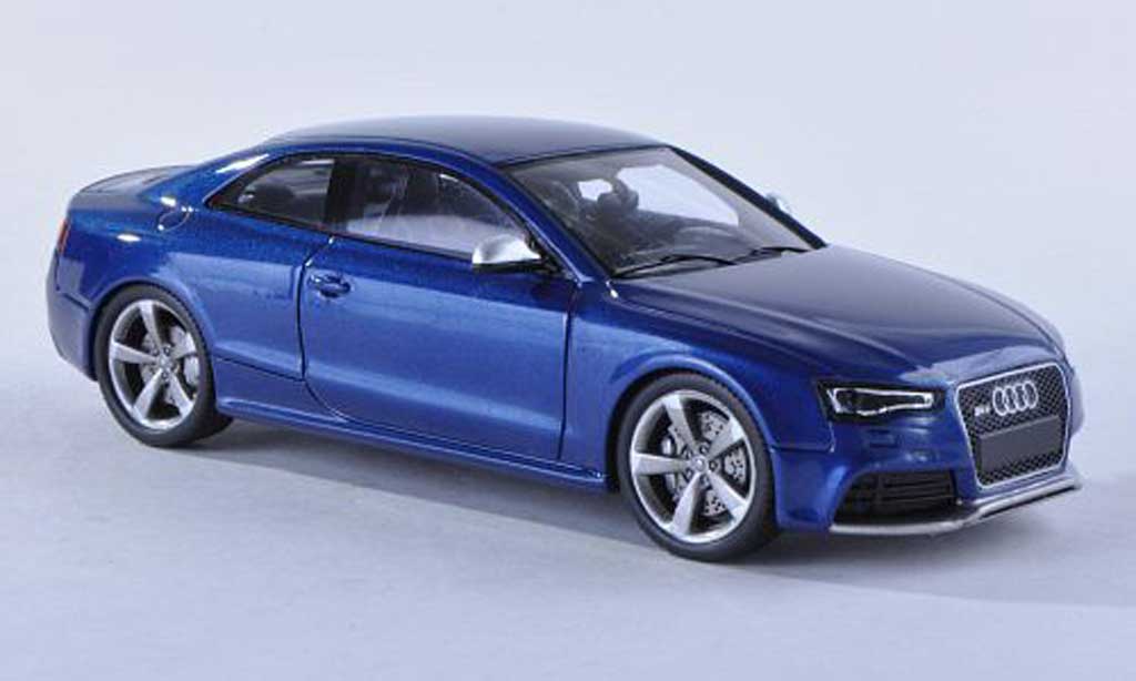 Audi RS5 1/43 Spark coupe blue 2012 diecast model cars