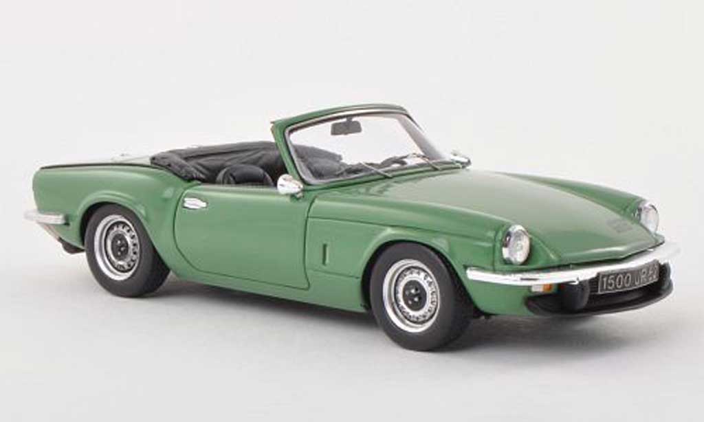 Triumph Spitfire 1/43 Spark 1500 green LHD 1975 diecast model cars