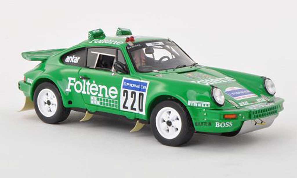 Porsche 930 1/43 Spark No.220 Rally Dakar 1988 J.Laffite diecast model cars