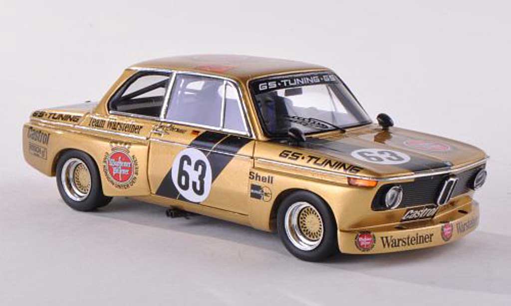 Bmw 2002 Tii 1/43 Spark Tii No.63 Warsteiner DRM Norisring 1975 J.Obermoser diecast model cars