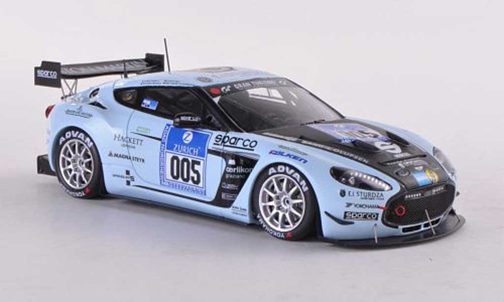 Aston Martin V12 Zagato 1/43 Spark Zagato No.005 24h Nurburgring 2012 U.Bez/C.Porritt/W.Schuhbauer/R.Meaden diecast model cars