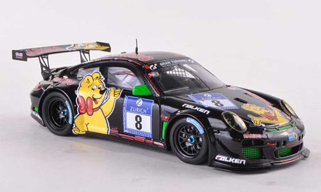 Porsche 997 GT3 1/43 Spark GT3 R 2012 No.8 Haribo Bale Motorsport 24h Nurburgring diecast model cars