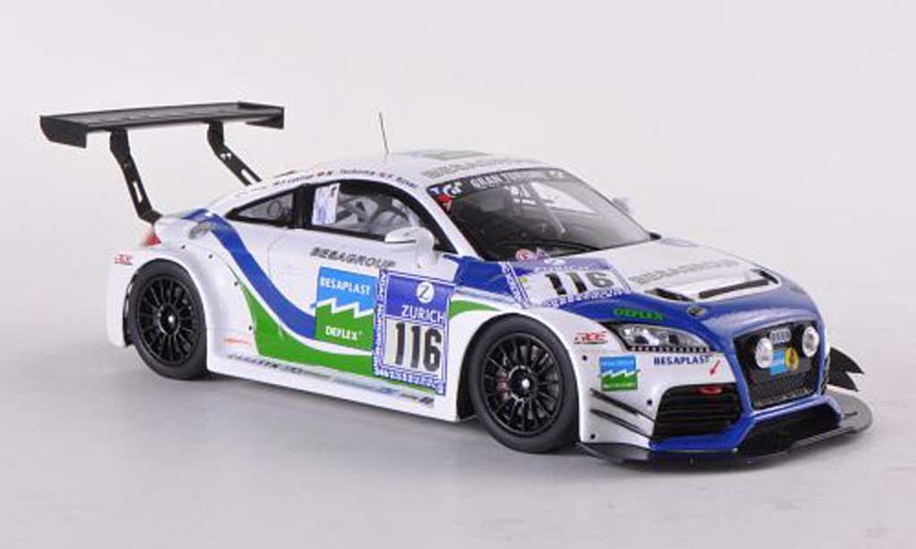 Audi TT RS 1/43 Spark RS No.116 Besaplast 24h Nurburgring 2012 F.Kovac/M.Tschornia/F.Lesturp/K.Thiim diecast model cars