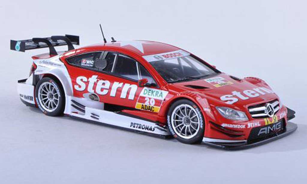 Mercedes Classe C DTM 1/43 Spark DTM C-Coupe No.20 Stern DTM-Saison 2012 R.Wickens diecast model cars