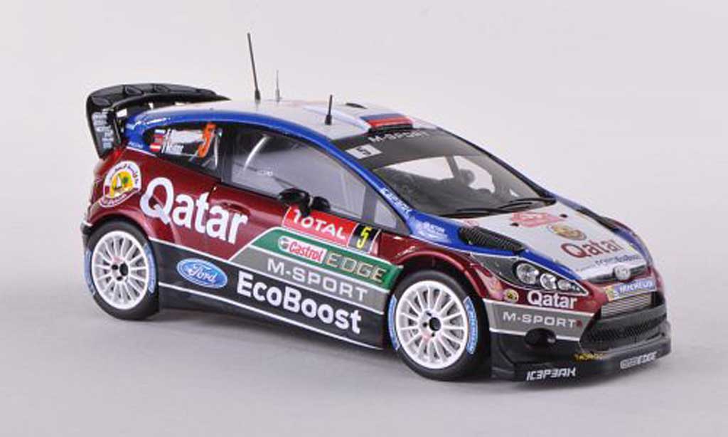 Ford Fiesta WRC 1/43 Spark WRC WRC No.5 Qatar Rally Monte Carlo 2013 E.Novikov/I.Minor diecast model cars