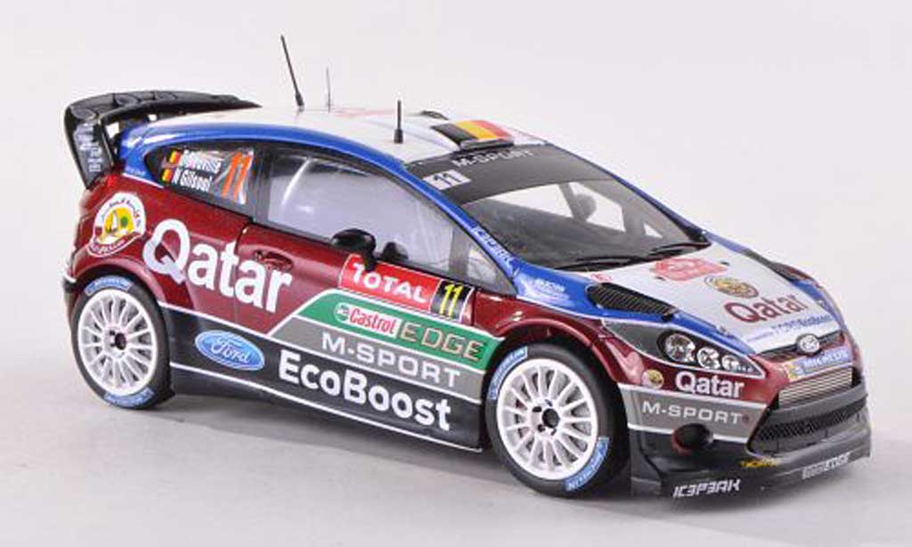 Ford Fiesta WRC 1/43 Spark WRC WRC No.11 M-Sport/Qatar Rally Monte Carlo 2013 T.Neuville/N.Gilsoul diecast model cars
