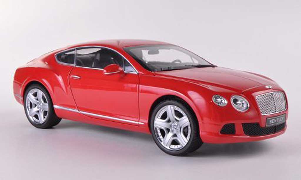 Bentley Continental GT 1/18 Minichamps GT red 2011 diecast model cars