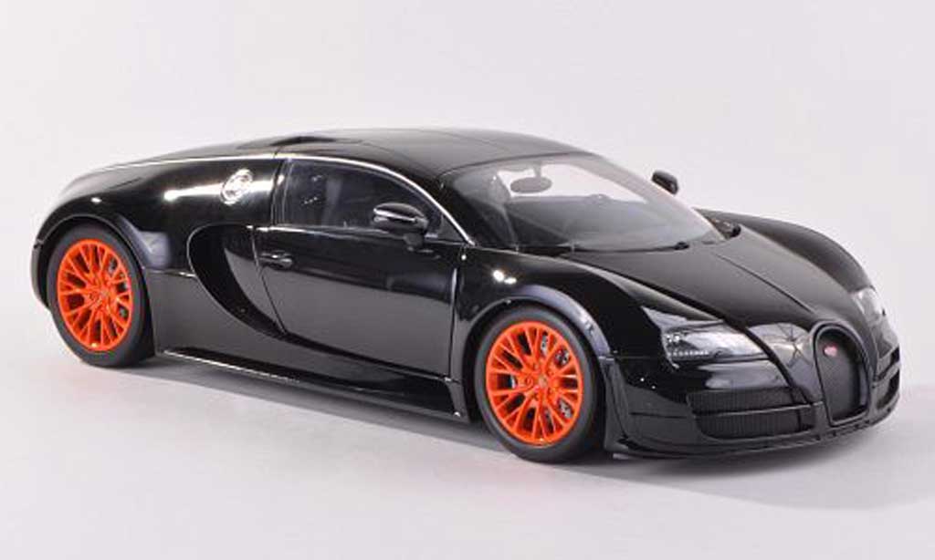 Bugatti Veyron Super Sport 1/18 Minichamps Super Sport black 2011 diecast model cars