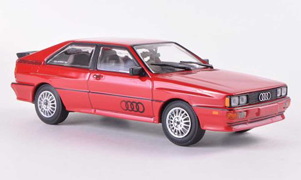 Audi Quattro 1/43 Minichamps red 1981 diecast model cars