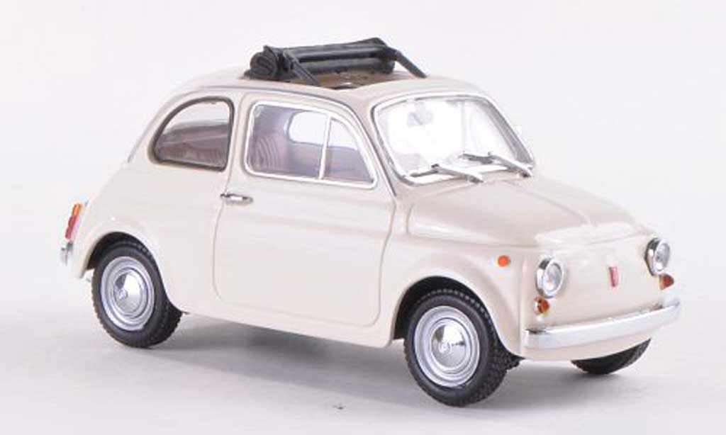 Fiat 500 1/43 Minichamps white 1965 diecast model cars