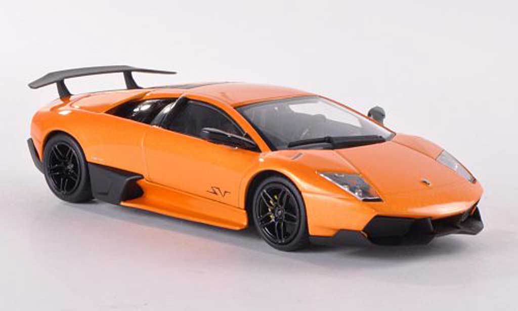 Lamborghini Murcielago LP670 1/43 Minichamps LP670 SV orange 2009 diecast model cars