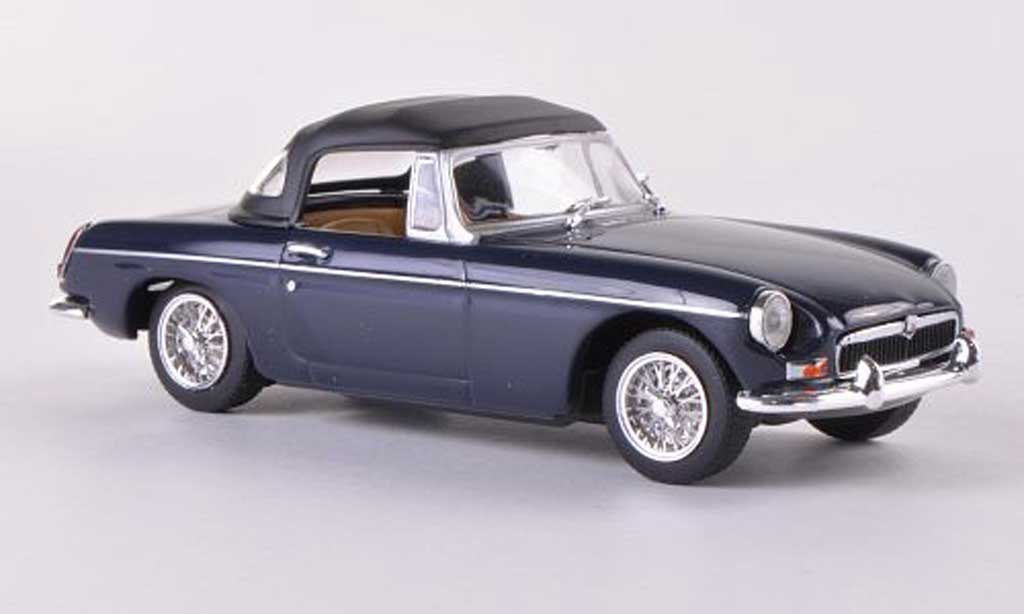 MG B 1/43 Minichamps blue LHD 1968 diecast model cars