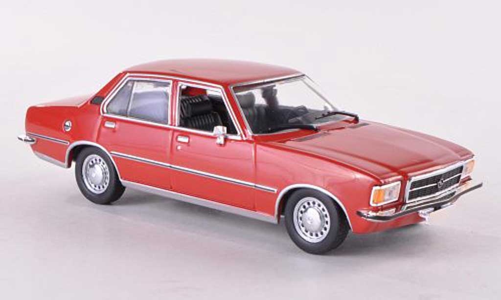 Opel Rekord 1/43 Minichamps D red 1975 diecast model cars