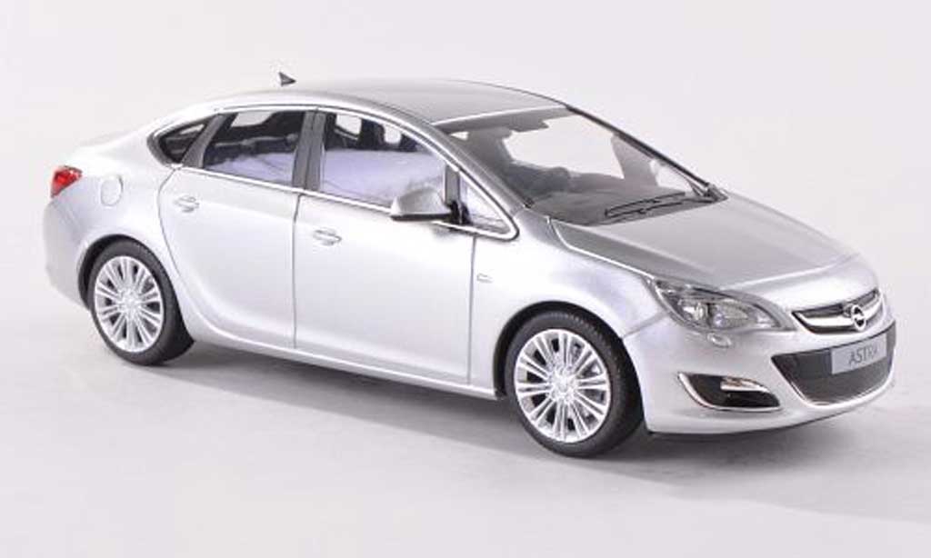 Opel Astra 1/43 Minichamps J Limousine grey 4-Turer 2012 diecast model cars