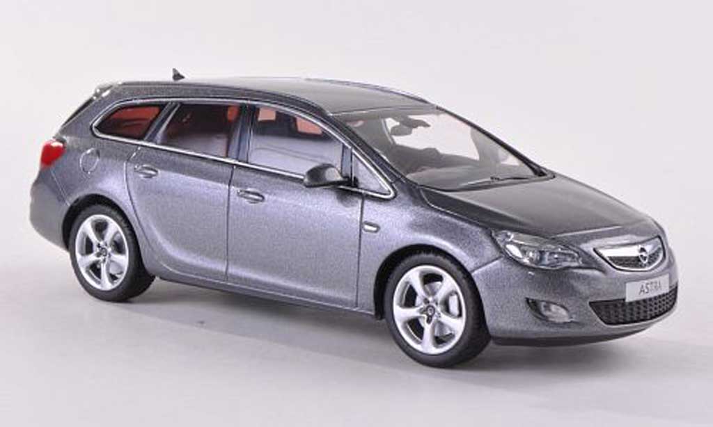 Opel Astra 1/43 Minichamps J Sports Tourer grey 2010 diecast model cars