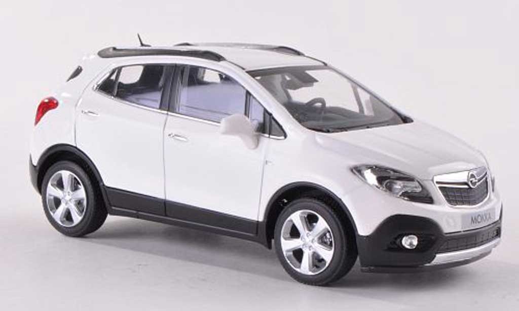 Opel Mokka 1/43 Minichamps white 2012 diecast model cars