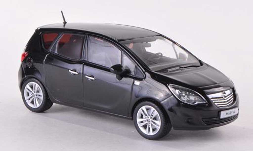 Opel Meriva 1/43 Minichamps B black 2010 diecast model cars