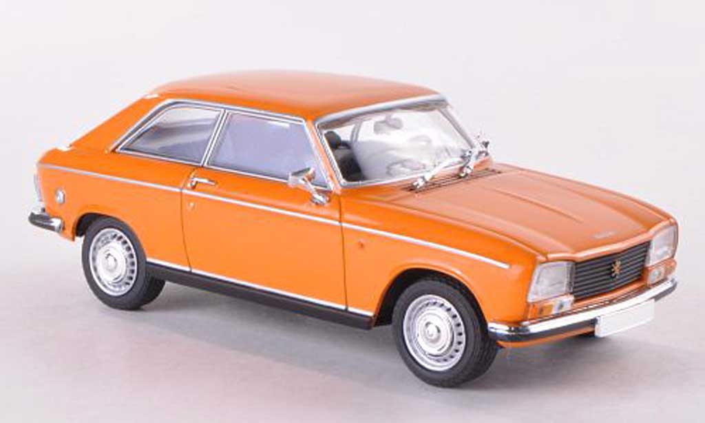 Peugeot 304 coupe 1/43 Minichamps coupe orange 1972 diecast model cars