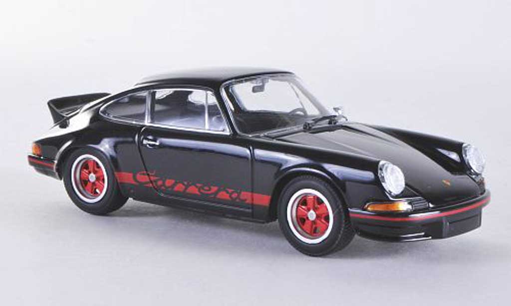 Porsche 911 RS 1/43 Minichamps RS Carrera 2.7 black mit reden Streifen und Felgen 1972porsche_ porsche__rs diecast model cars