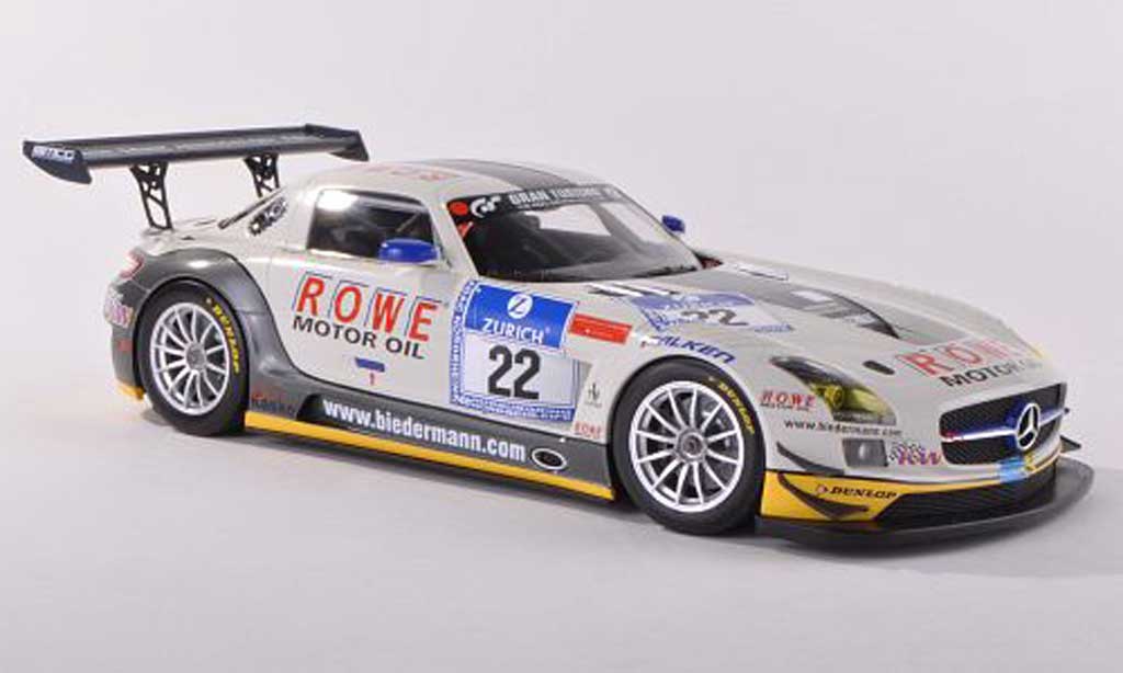 Mercedes SLS 1/18 Minichamps AMG GT3 No.22 Rowe Racing 24h Nuerburgring 2012 Graf/Jager/Roloff/Seyffarth diecast model cars