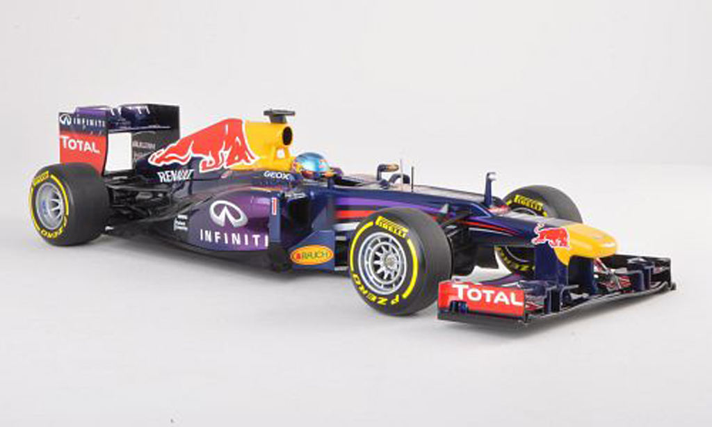 Red Bull F1 2013 1/18 Minichamps 2013 RB9 No.1 Presentationsfahrzeug S.Vettel diecast model cars
