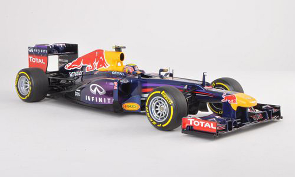 Red Bull F1 2013 1/18 Minichamps 2013 RB9 No.2 Presentationsfahrzeug M.Webber diecast model cars