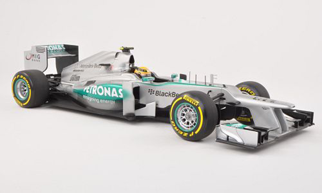 Mercedes F1 2013 1/18 Minichamps 2013 AMG Team No.10 Petronas Presentationsfahrzeug L.Hamilton diecast model cars