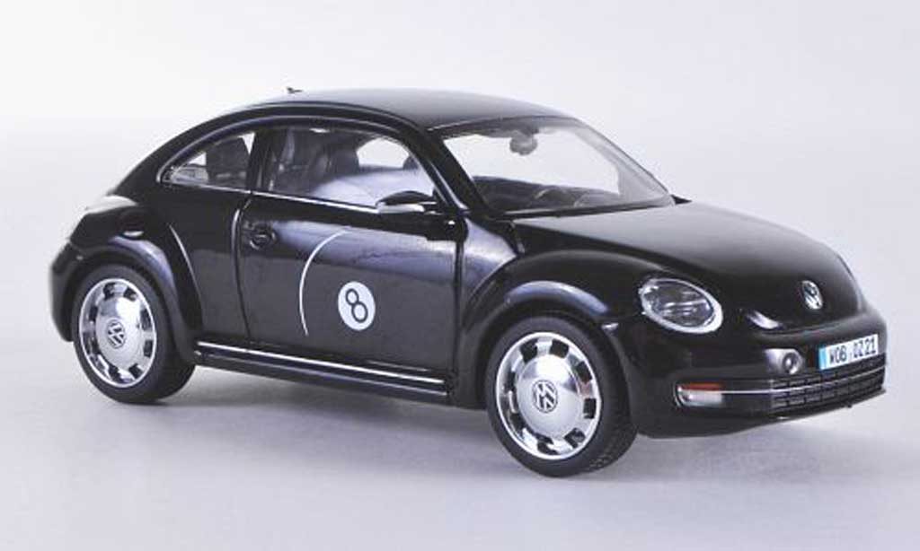 Volkswagen Beetle 1/43 Schuco black Eightball 2011 diecast model cars