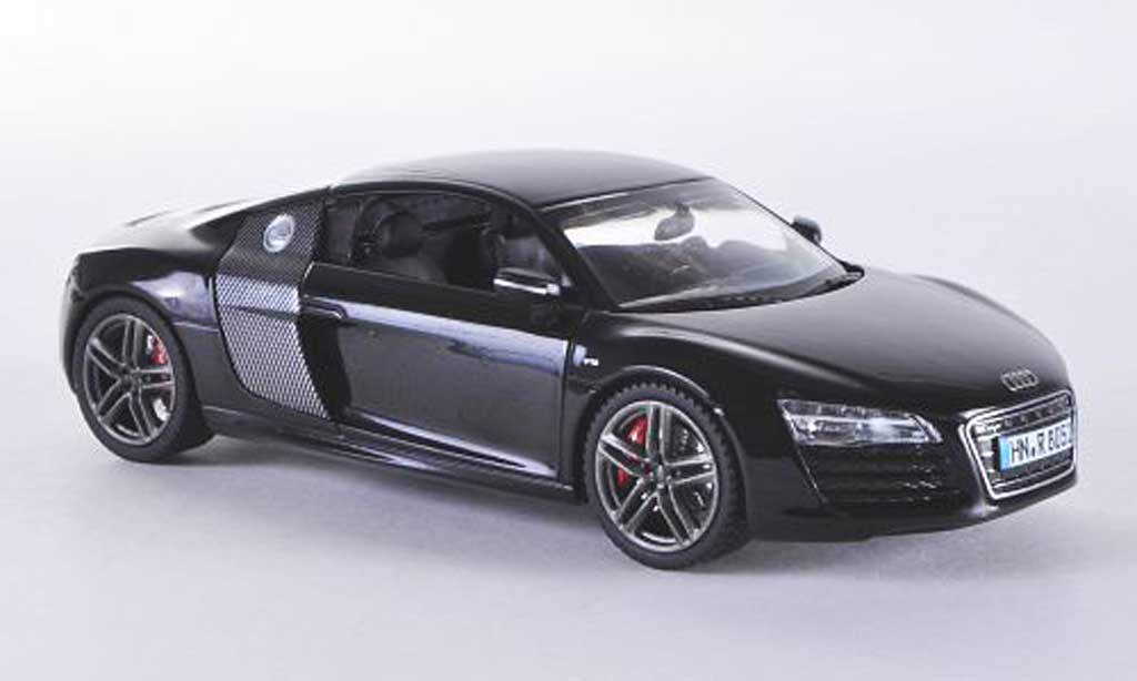 Audi R8 1/43 Schuco black/carbon 2012 diecast model cars