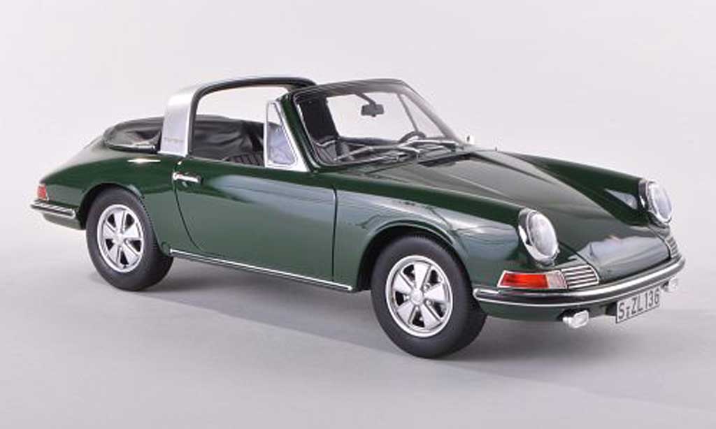 Porsche 901 1967 1/43 GT Spirit 1967 S Targa black-vert diecast model cars