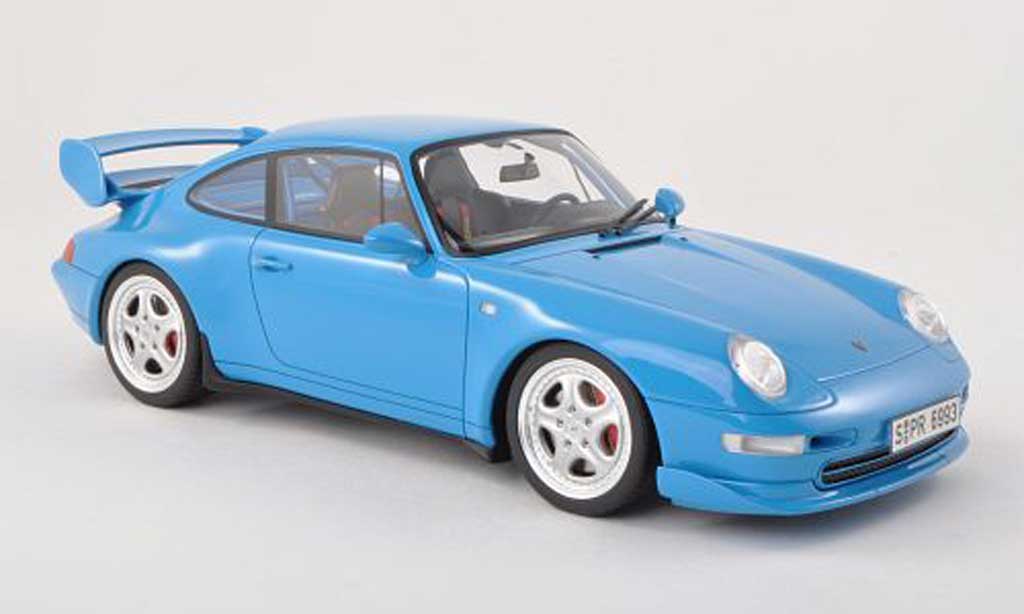 Porsche 993 RS 1/18 GT Spirit Carrera RS Clubsport clair-blue 1995 diecast model cars