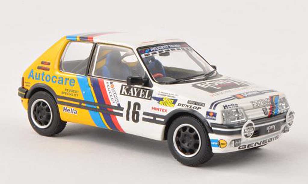 Peugeot 205 GTI 1/43 Vanguards GTI 1.9 No.16 Kayel Graphics Rally Wales 1991 R.Burns/R.Reid diecast model cars