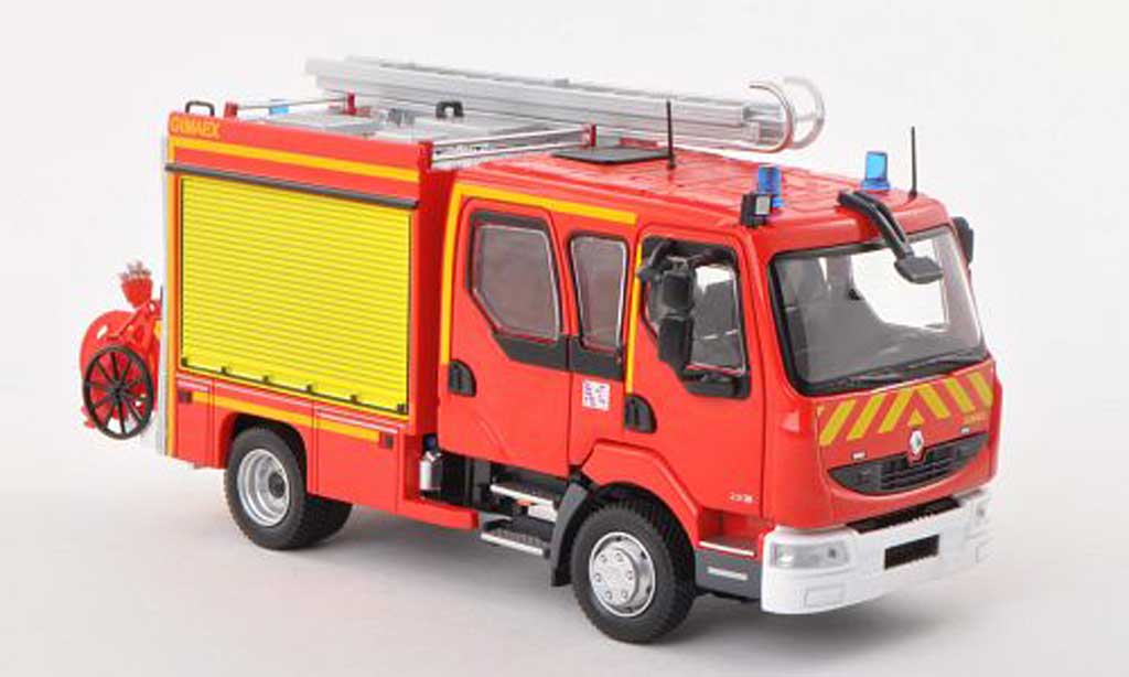 Renault Midlum 1/43 Eligor 220 DoKa FPTL Gimaex SDIS pompiers (F) diecast model cars
