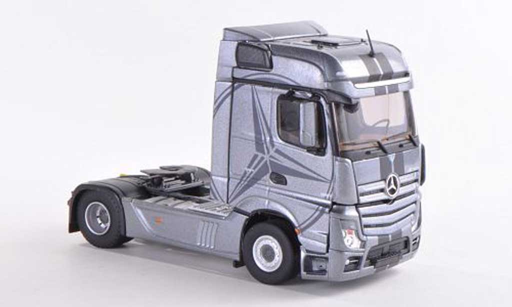 Mercedes Actros 1/43 Eligor MP4 Bigspace grey diecast model cars
