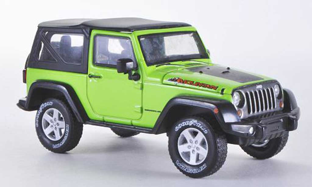 Jeep Wrangler 1/43 Greenlight Mountain Special Hardtopgrun 2012 diecast model cars