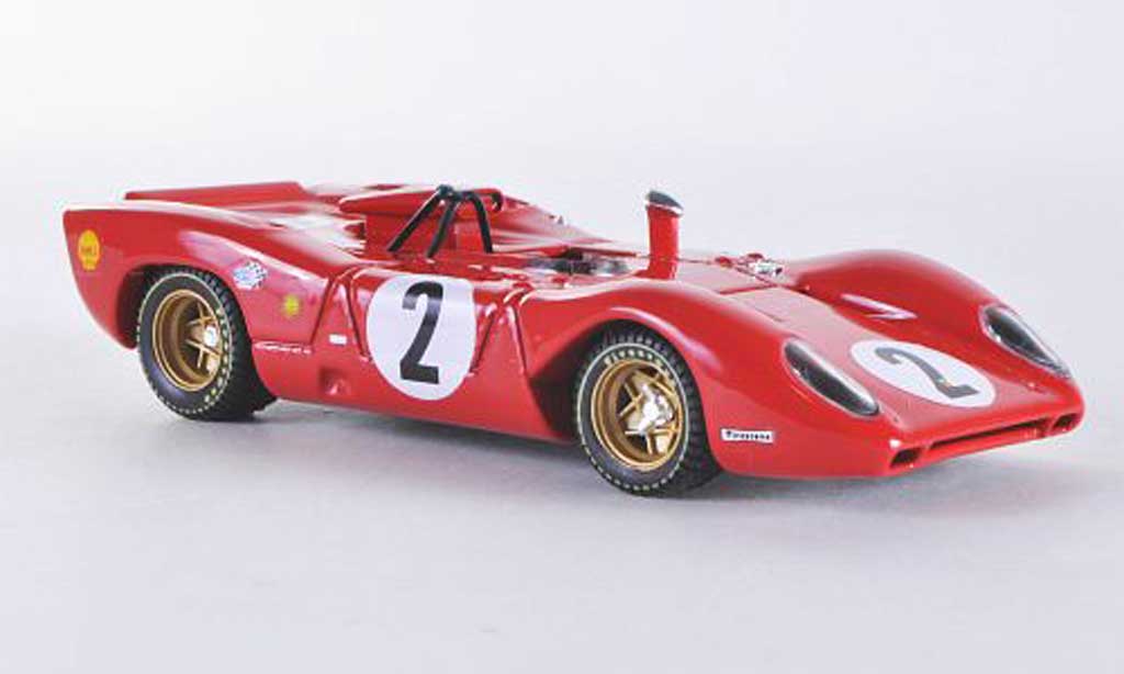 Ferrari 312 P 1/43 Best P Spider Monza No.2 1969 Rodriguez/Schetty diecast model cars